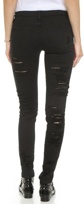 Blank Ripped Skinny Jeans