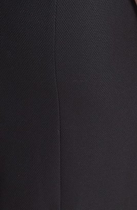 Halogen Diamond Stretch Suit Skirt (Petite)