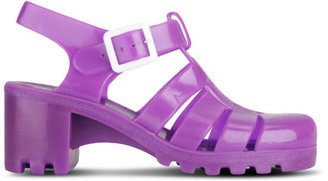 JuJu Women's Babe Heeled Jelly Sandals