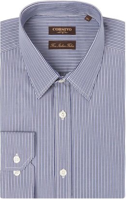 House of Fraser Men's Corsivo Niceto fine stripe cotton shirt