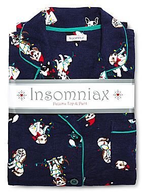JCPenney Insomniax Print Flannel Pajama Set