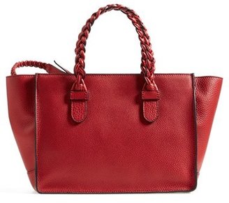 Valentino 'T.B.C.' Double Handle Leather Tote