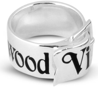 Vivienne Westwood Sterling Silver Belt Ring