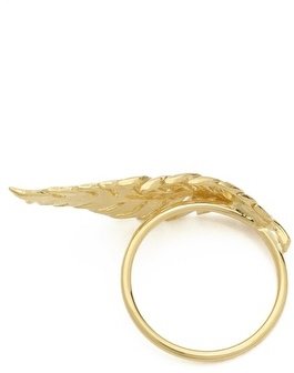 Jacquie Aiche JA Large Feather Ring