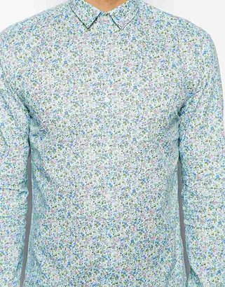 Selected Shirt With Floral Print