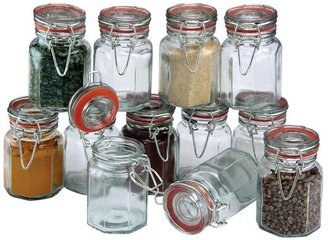 Apollo Clip and Seal Glass Jars (Set of 12)