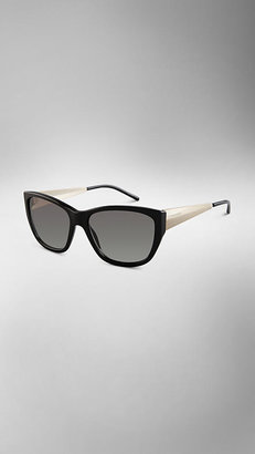Burberry Metal Detail Cat-Eye Sunglasses