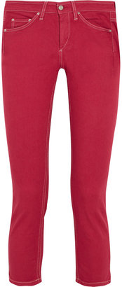 Etoile Isabel Marant Americana cropped mid-rise skinny jeans