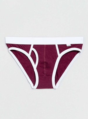 Topman Burgundy Underwear Briefs