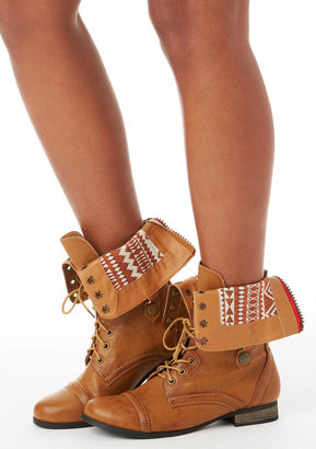 Alloy Dawn Aztec Lace Up Boot