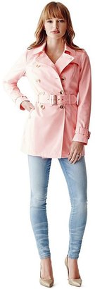 GUESS Long-Sleeve Trench Coat