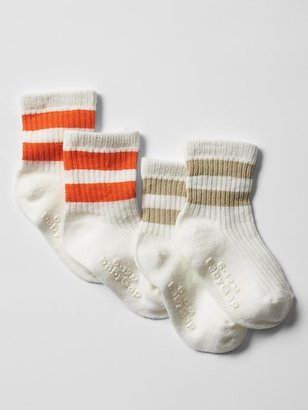 Gap Athletic stripe socks (2-pack)