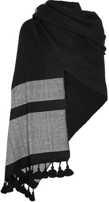 Finds + APIECE APART Katz striped woven alpaca-blend shawl