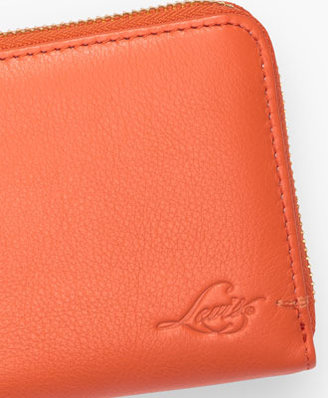 Levi's Leather Zip Wallet