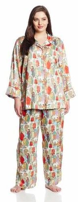 Natori Women's Plus-Size Dynasty Pajama Plus