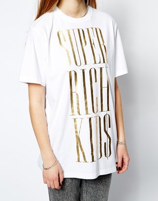 Illustrated People Super Rich Kids Oversized T-Shirt