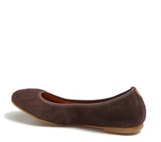 Juil ‘The Flat’ Earthing Suede Ballet Flat