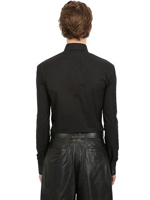 Givenchy Cotton Poplin Shirt With Metallic Detail