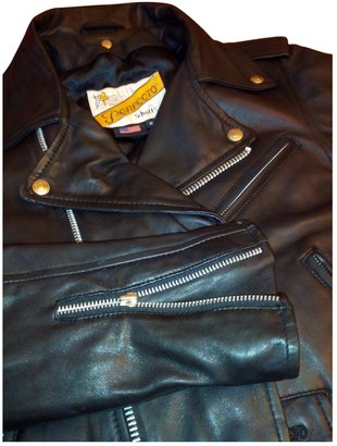 Schott Black Leather Biker jacket
