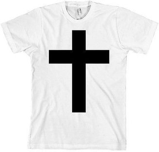 American Apparel Cross T Shirt Religious Tee Christian Catholic MADE IN USA NEW