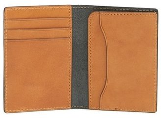 Jack Spade 'Mitchell' Vertical Flap Leather Wallet