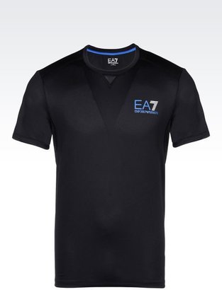 Emporio Armani T-Shirt In Technical Fabric