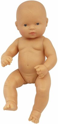 Miniland Baby Doll European Girl, 32 cm