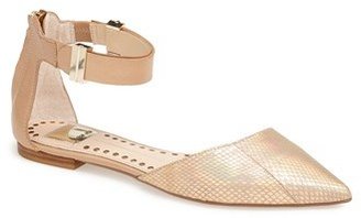 Dolce Vita 'Agusta' Ankle Strap d'Orsay Flat