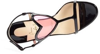 Christian Louboutin 'Cora' Patent Leather Sandal