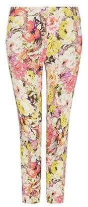 Etro Floral Cady Capri Trousers