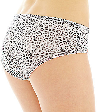 JCPenney Flirtitude Microfiber Ruched Hipster Panties