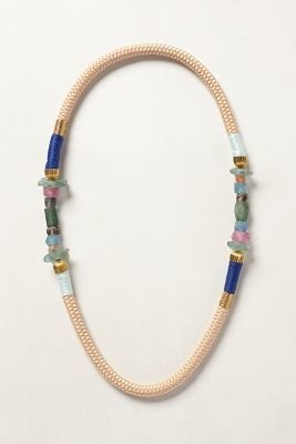Anthropologie Pichulik Limpopo Rope Necklace