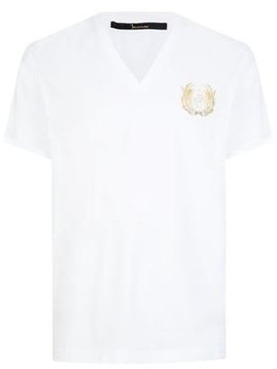 Billionaire V-Neck Logo T-Shirt