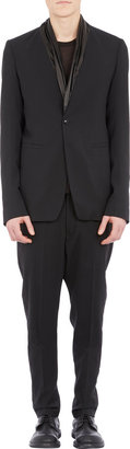 Rick Owens Easy Astaires Drop-Rise Tuxedo Pants