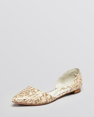 Alice + Olivia Pointed Toe Flats - Hilary d'Orsay