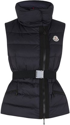 Moncler Labas navy quilted gilet
