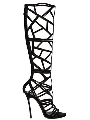 DSQUARED2 120mm Suede Cage Boots