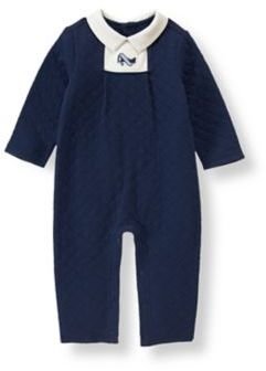 Janie and Jack Airplane Quilted One-Piece