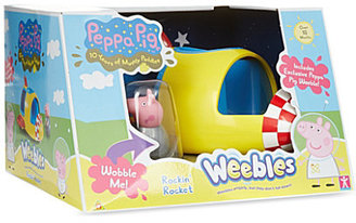 Peppa Pig Weebles Wobbly rocket
