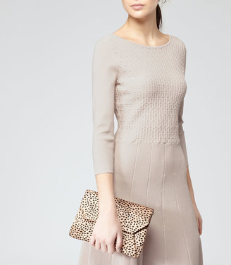 Reiss Jambo FIT & FLARE KNITTED DRESS