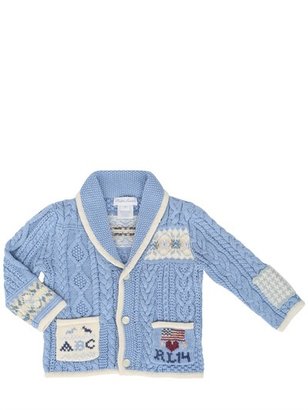 Ralph Lauren Childrenswear - Shawl Collar Cotton Cardigan