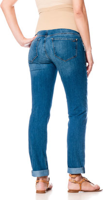 A Pea in the Pod Mavi Secret Fit Belly Boyfriend Fit Slim Leg Maternity Crop Jeans