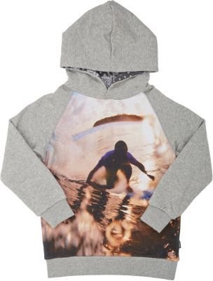 Munster Surfer-Print Pullover Hoodie