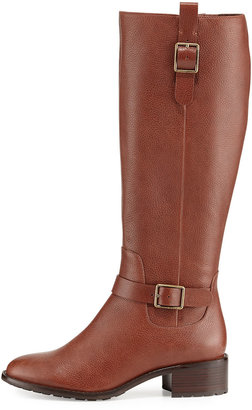 Cole Haan Kenmare Leather Riding Boot, Harvest Brown