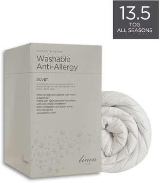 Linea Washable Anti Allergy 13.5 tog AS superking duvet