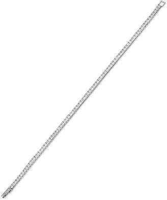 Crislu Bracelet, Platinum-Plated Sterling Silver Cubic Zirconia Tennis Bracelet (2-1/5 ct. t.w.)