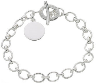 Links of London Sterling silver disc charm bracelet