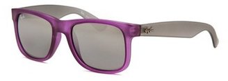 Ray-Ban Men's Justin Wayfarer Purple Sunglasses