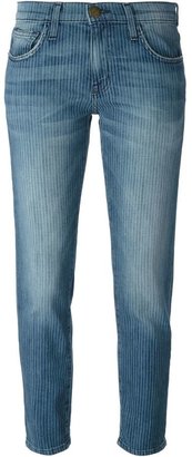 Current/Elliott slim fit cropped jeans
