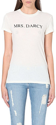 Wildfox Couture Mrs Darsy cotton-jersey t-shirt